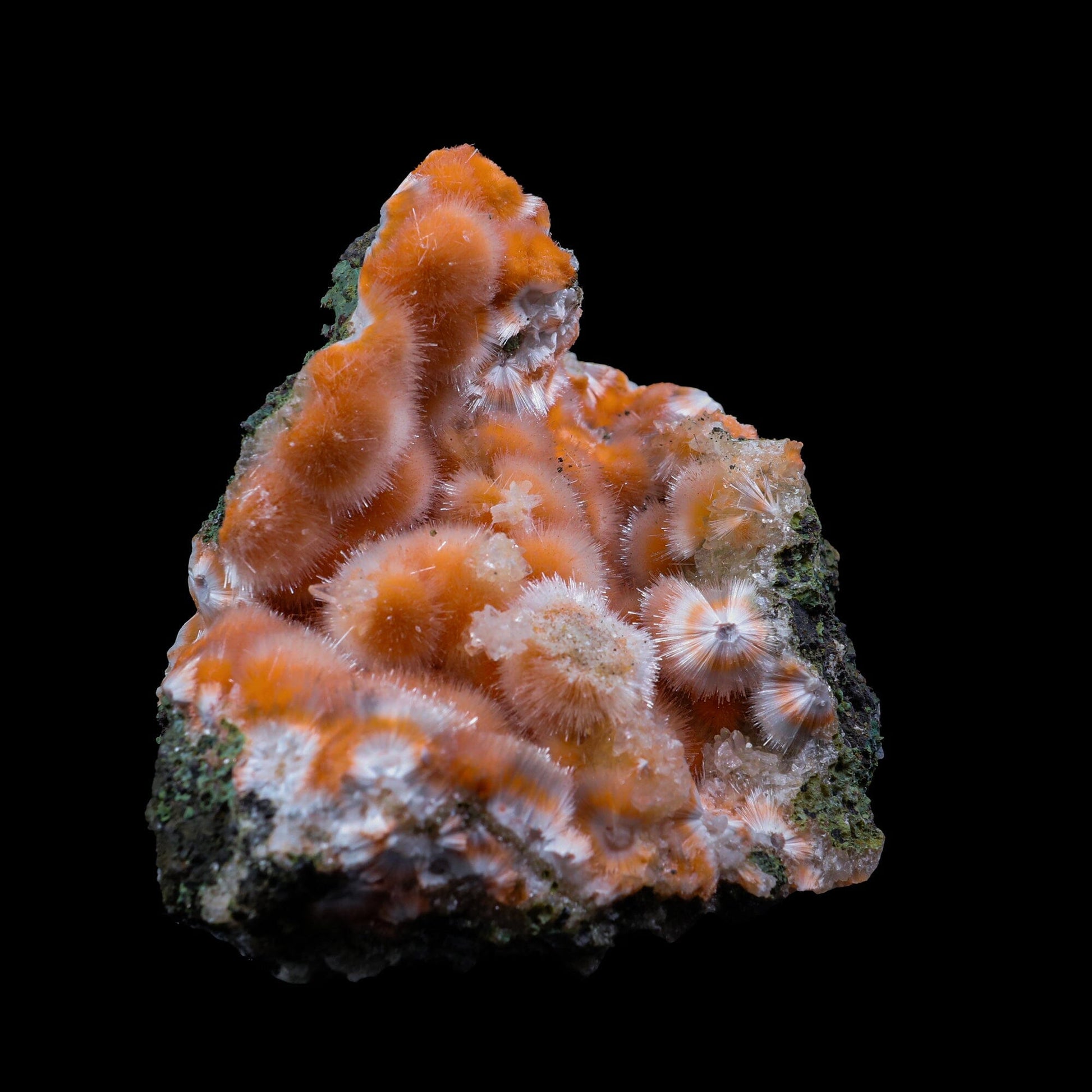 Thomsonite With Mesolite Natural Mineral Specimen # B 6878