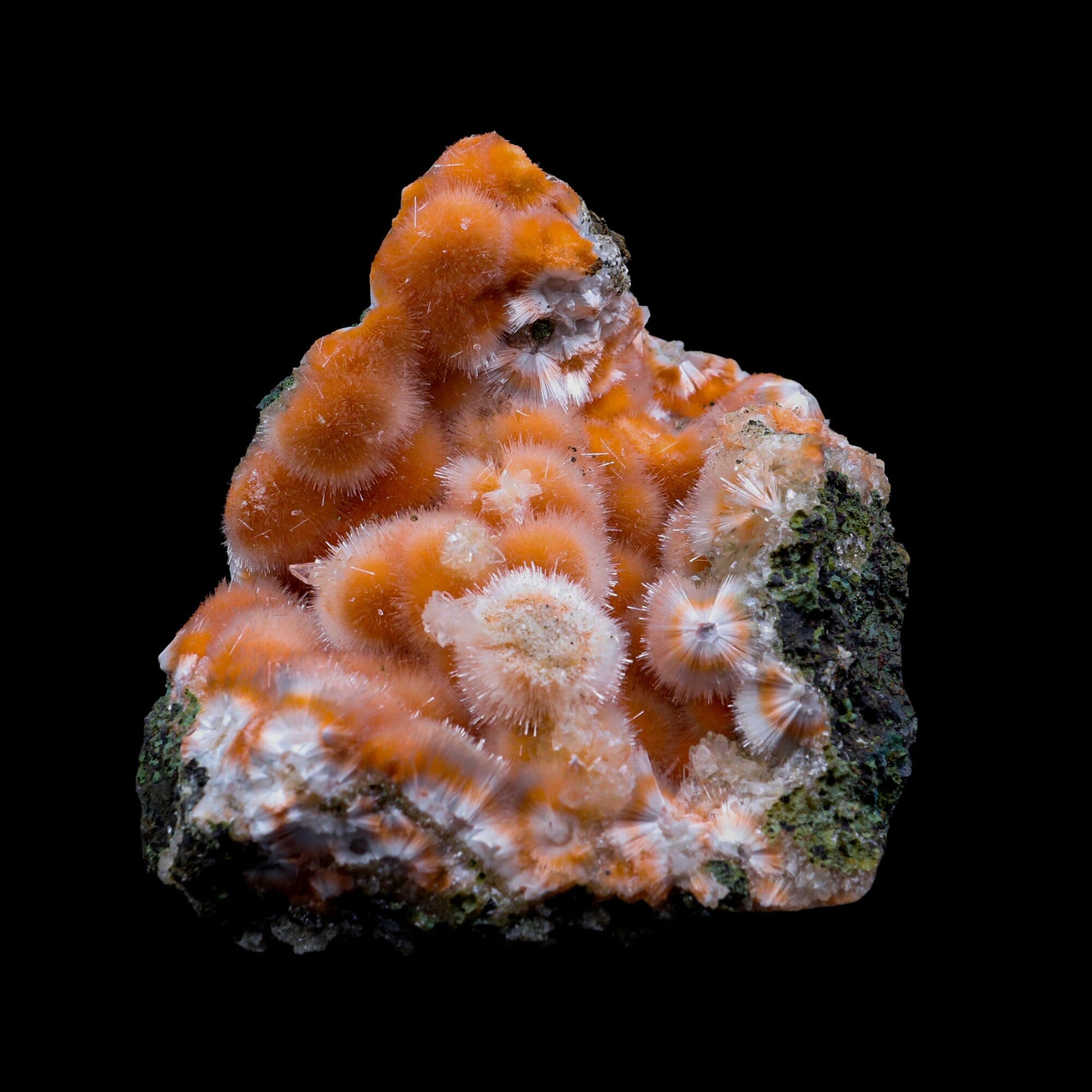 Thomsonite With Mesolite Natural Mineral Specimen # B 6878