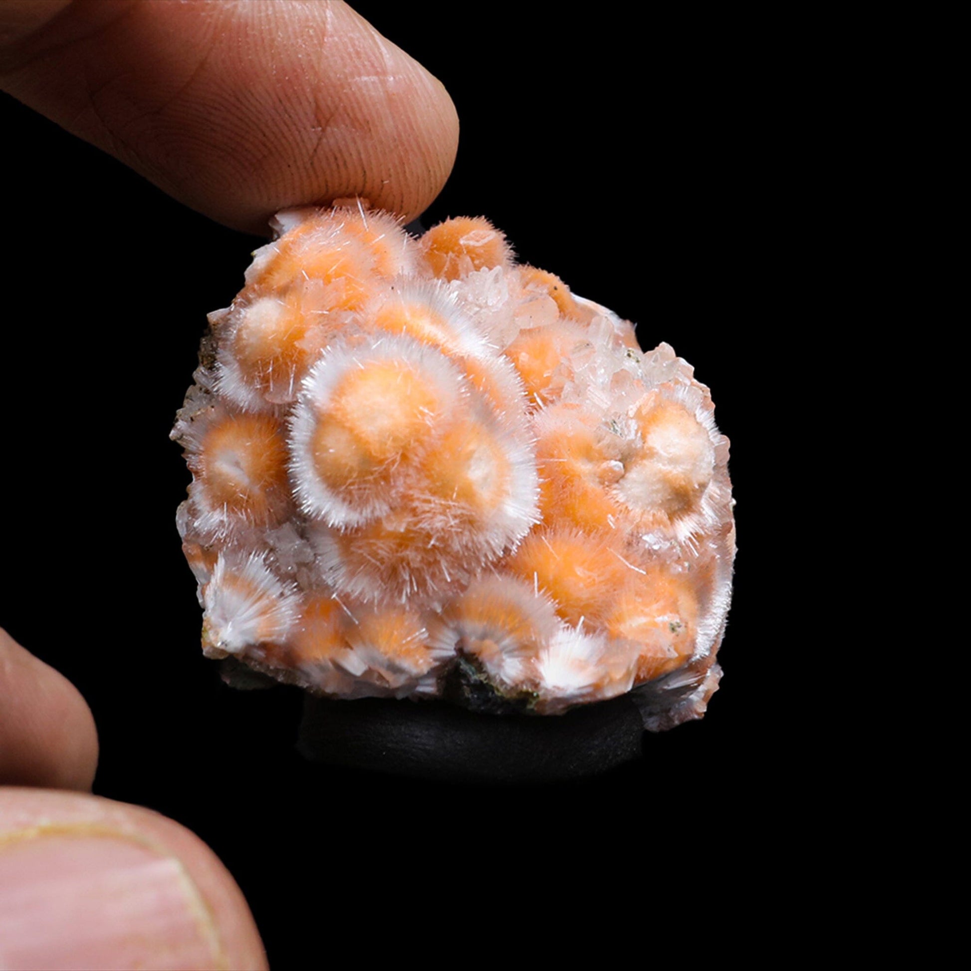 Thomsonite With Mesolite Natural Mineral Specimen # B 6890