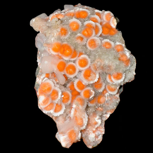 Thomsonite with Stilbite & Heulandite | SELF STANDING | High Quality Mineral | Indian Mineral | Superb Minerals | Collection Thomsonite Superb Minerals 