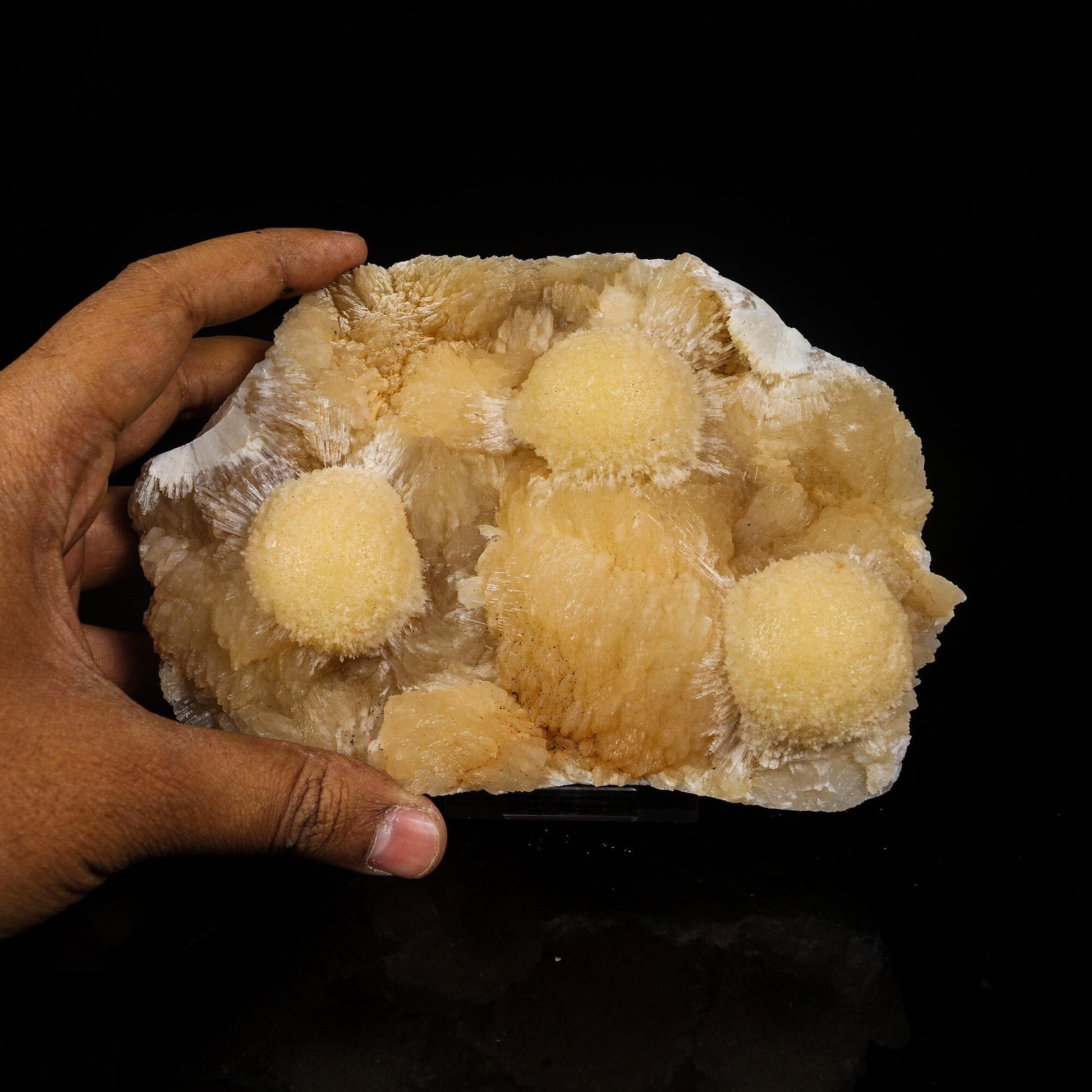 Thomsonite Yellow Color Rare Find Natural Mineral Specimen