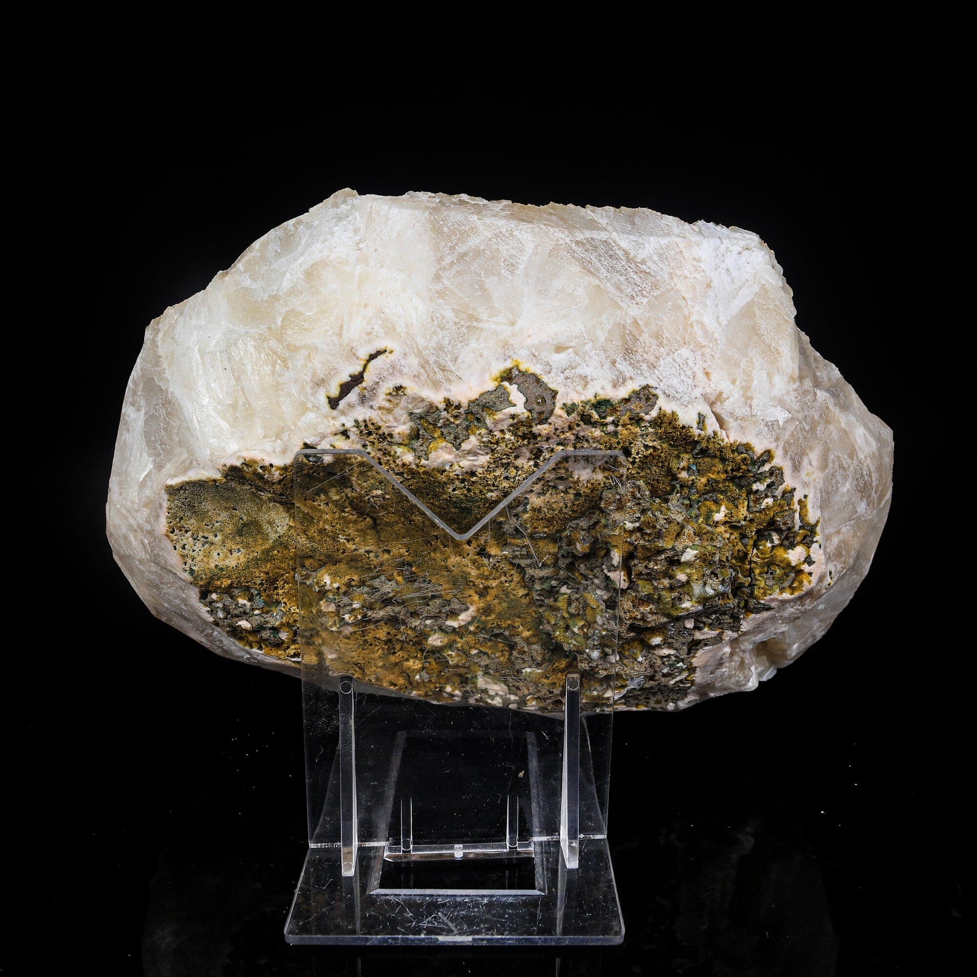 Thomsonite Yellow Color Rare Find Natural Mineral Specimen