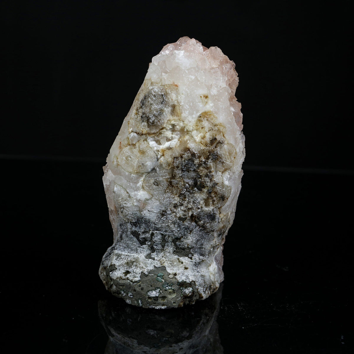 Ultra-Rare Pink Apophyllite Cluster with Sharp Terminations – First Find Lustrous Indian Mineral Specimen from Madhya Pradesh # B 7229 Apophyllite Superb Minerals 