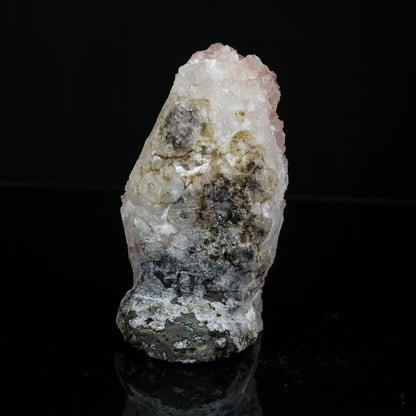 Ultra-Rare Pink Apophyllite Cluster with Sharp Terminations – First Find Lustrous Indian Mineral Specimen from Madhya Pradesh # B 7229 Apophyllite Superb Minerals 