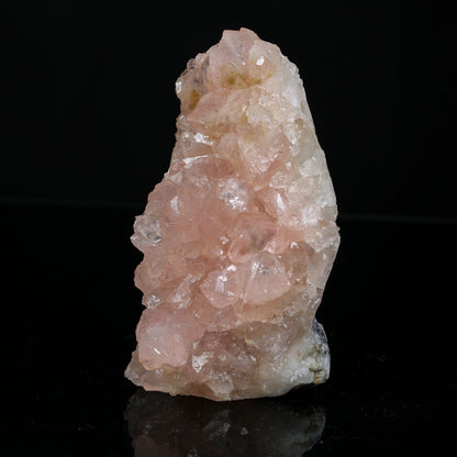 Ultra-Rare Pink Apophyllite Cluster with Sharp Terminations – First Find Lustrous Indian Mineral Specimen from Madhya Pradesh # B 7229 Apophyllite Superb Minerals 