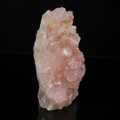 Ultra-Rare Pink Apophyllite Cluster with Sharp Terminations – First Find Lustrous Indian Mineral Specimen from Madhya Pradesh # B 7229 Apophyllite Superb Minerals 