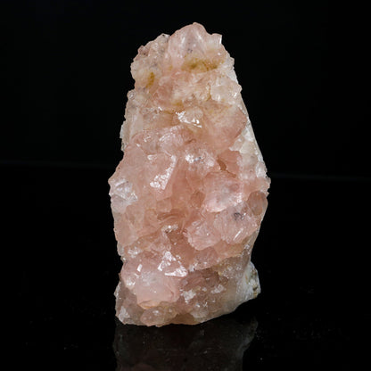 Ultra-Rare Pink Apophyllite Cluster with Sharp Terminations – First Find Lustrous Indian Mineral Specimen from Madhya Pradesh # B 7229 Apophyllite Superb Minerals 