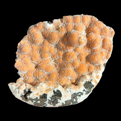 Very Rare Orange Thomsonite Self-Standing Crystal Specimen | Nashik, India | Collector Mineral # DKT3