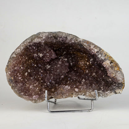 Amethyst Purple Crystals Geode (2 Halves ) Natural Mineral Specimen # B 5004 Amethyst Superb Minerals 