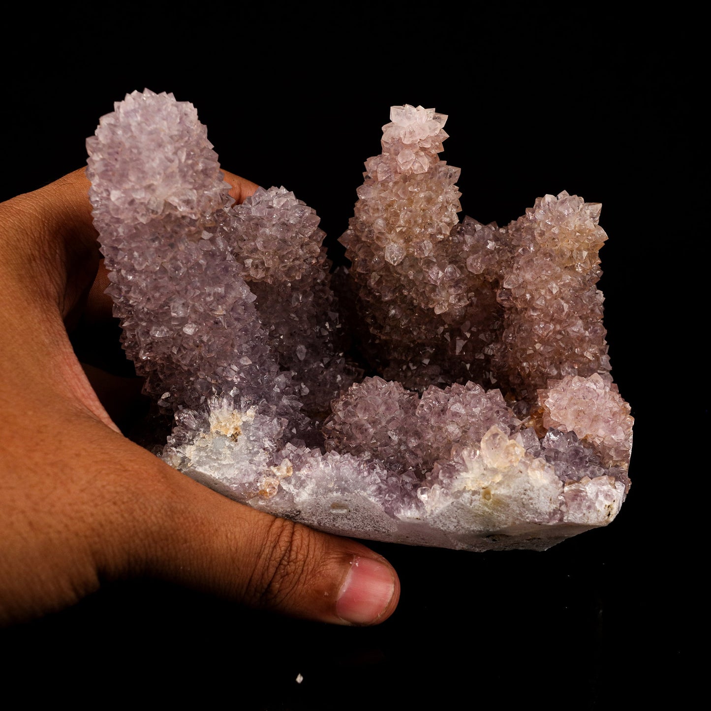 Amethyst Sparkling Cactus Formation Natural Mineral Specimen # B 6138 Amethsty Superb Minerals 