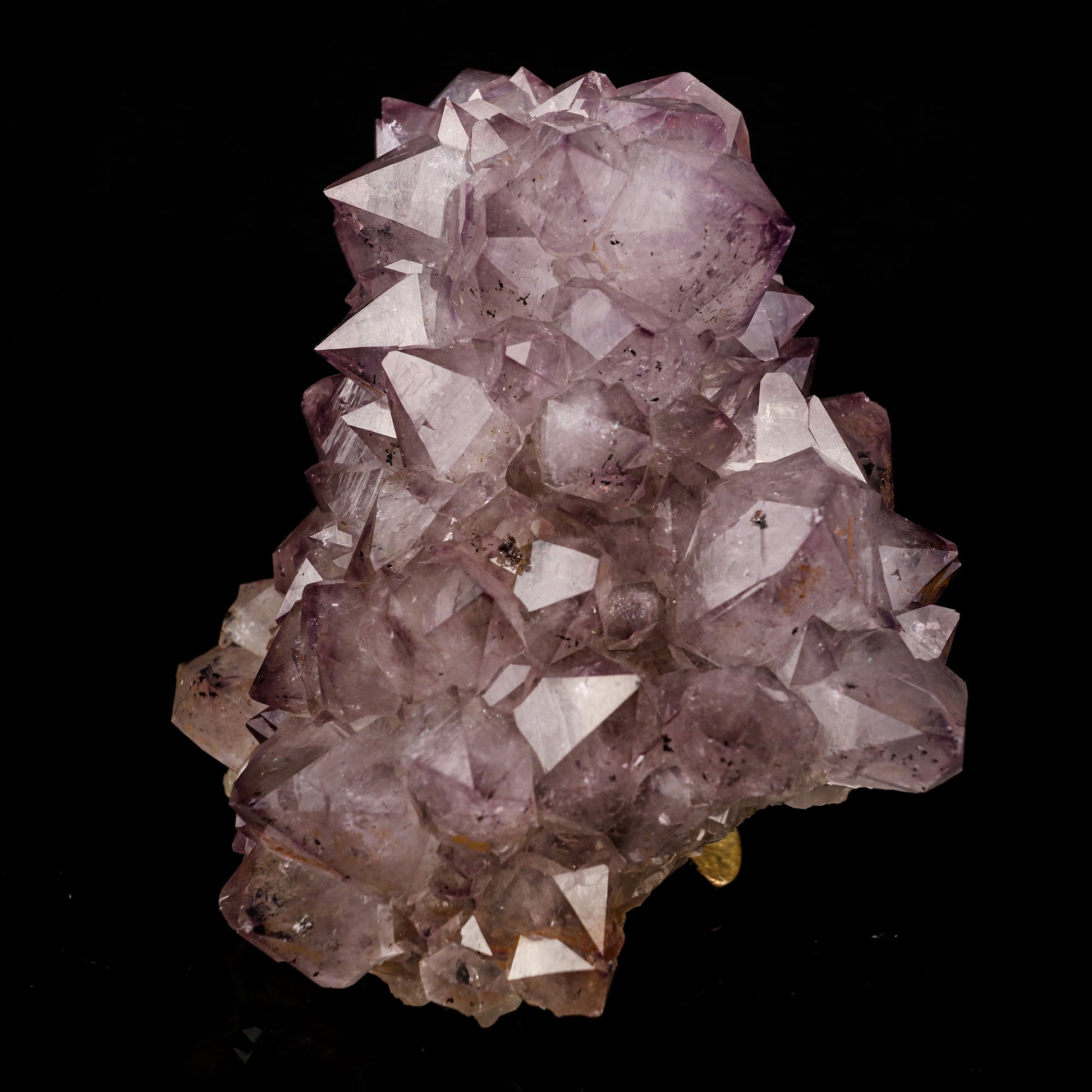 Amethyst Sprakling Crystals Natural Mineral Specimen # B 5708 Apophyllite & Mordenite Superb Minerals 