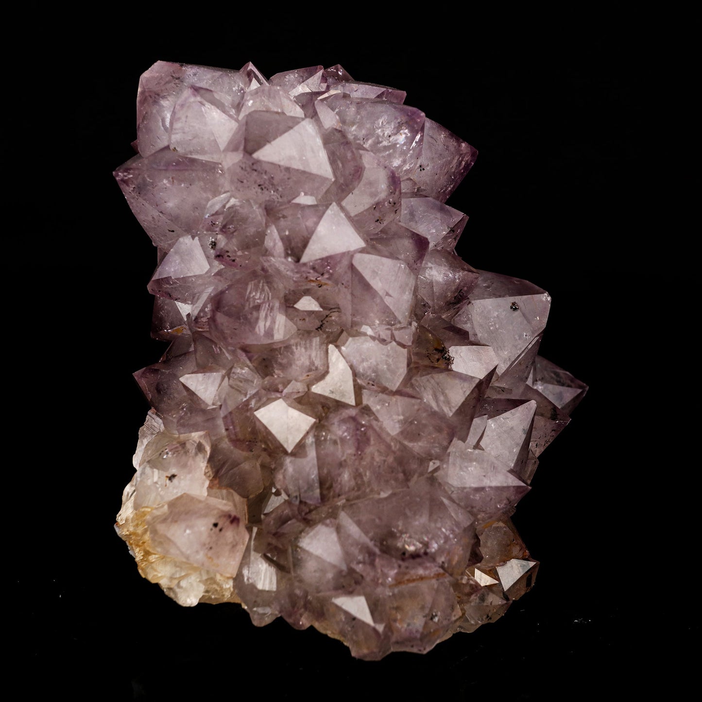 Amethyst Sprakling Crystals Natural Mineral Specimen # B 5708 Apophyllite & Mordenite Superb Minerals 