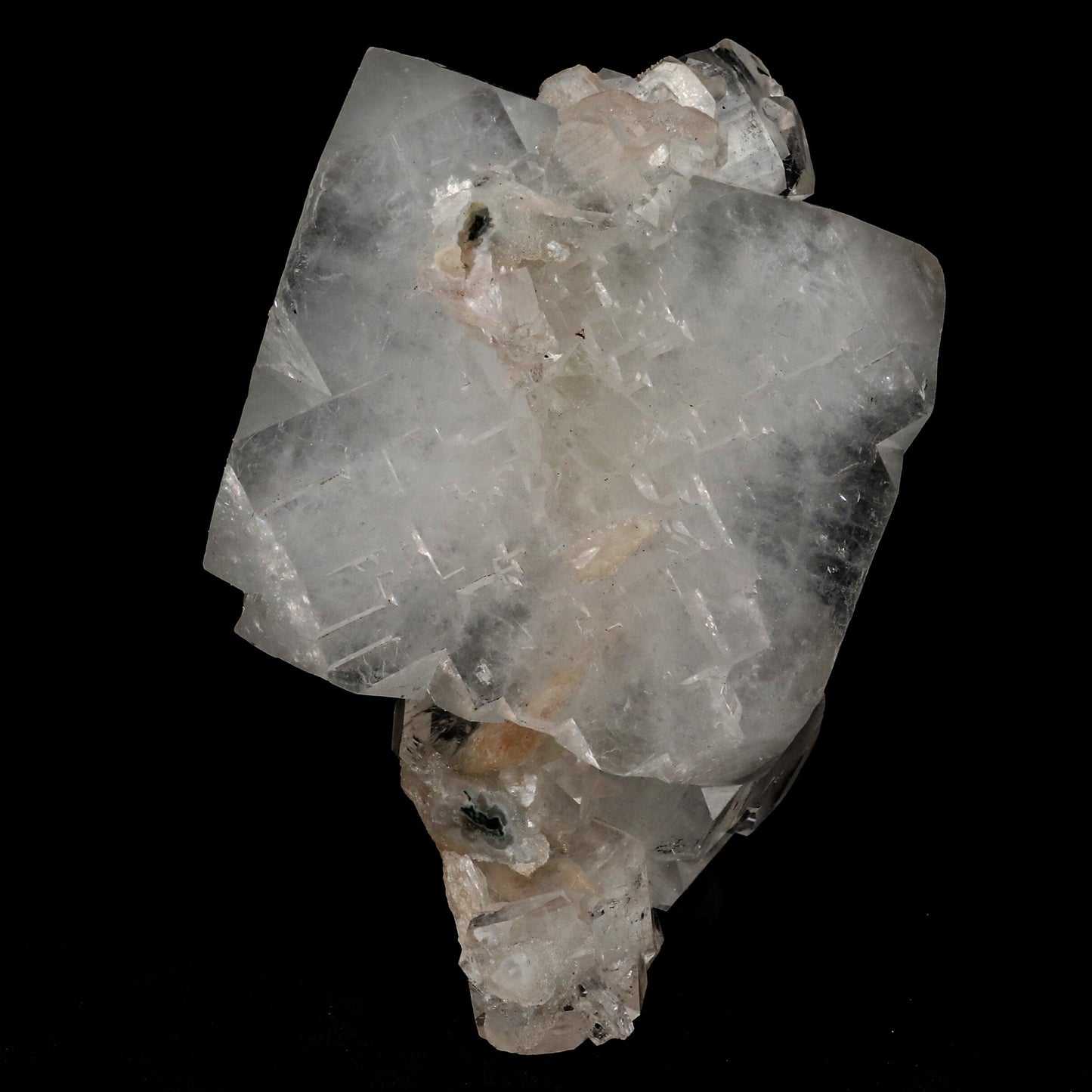 Apophyllite Cube Natural Mineral Specimen # B 5355 Apophyllite Superb Minerals 