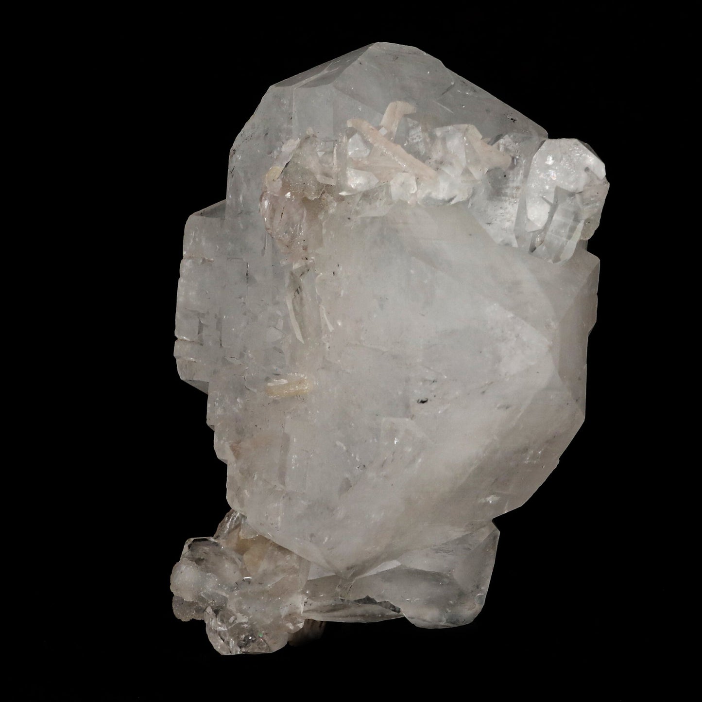 Apophyllite Cube Natural Mineral Specimen # B 5355 Apophyllite Superb Minerals 