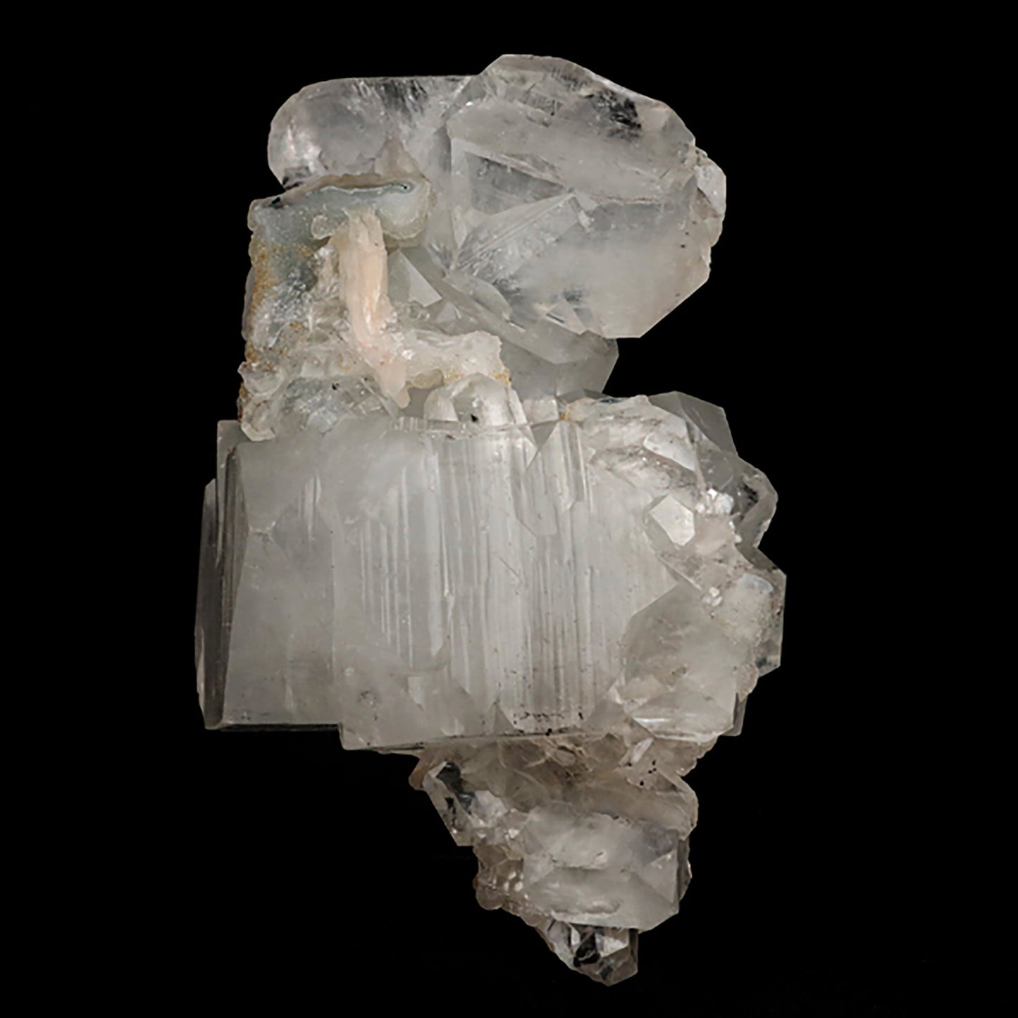 Apophyllite Cube Natural Mineral Specimen # B 5390 Apophyllite Superb Minerals 
