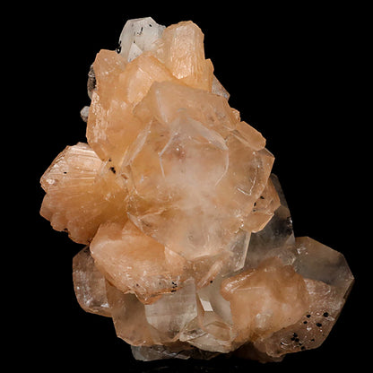 Apophyllite Cube with Stilbite and Chalcedony Natural Mineral Specimen # B 5445 Apophyllite Superb Minerals 