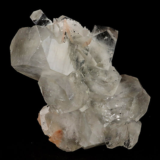 Apophyllite Cube with stilbite and Chalcedony Natural Mineral Specimen # B 5449 apophyllite Superb Minerals 