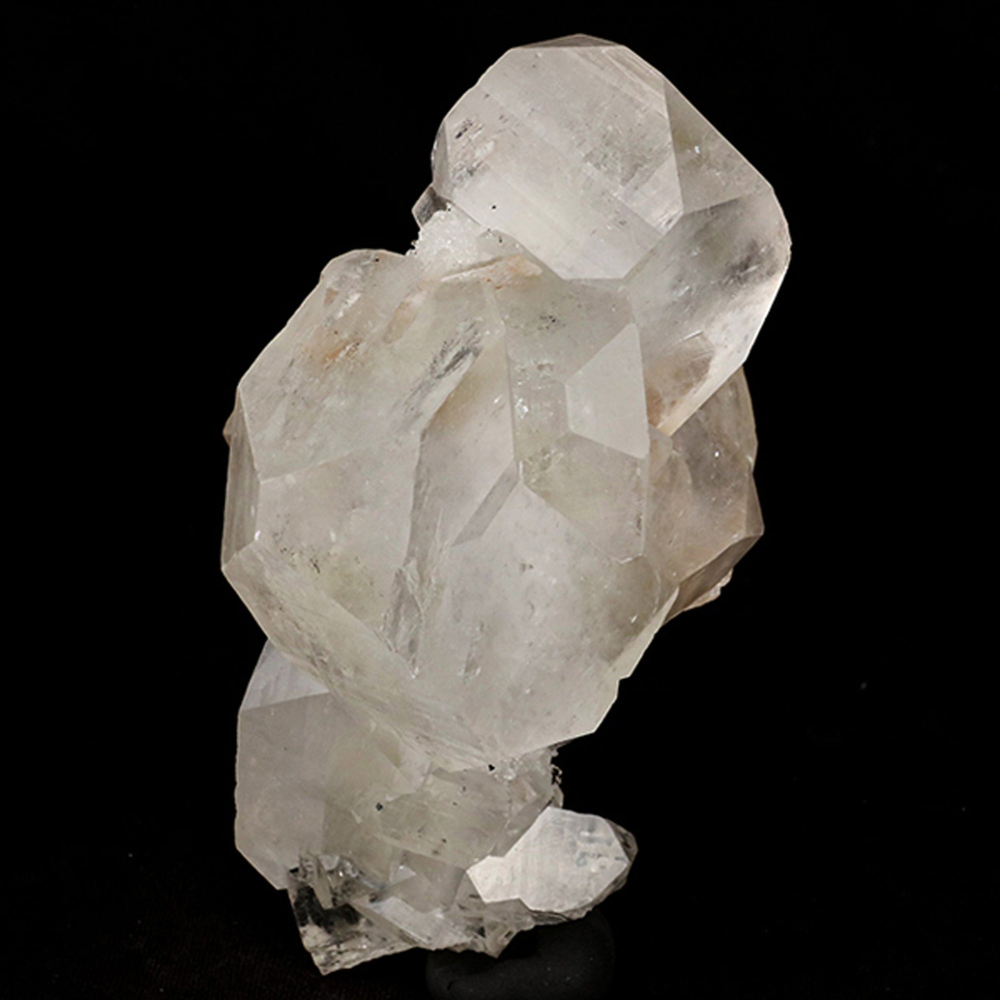 Apophyllite Cube with stilbite and Chalcedony Natural Mineral Specimen # B 5453 Apophylite Superb Minerals 