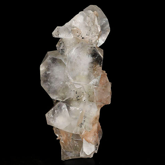 Apophyllite Cube with Stilbite Natural Mineral Specimen# B 5422 Apophyllite Superb Minerals 