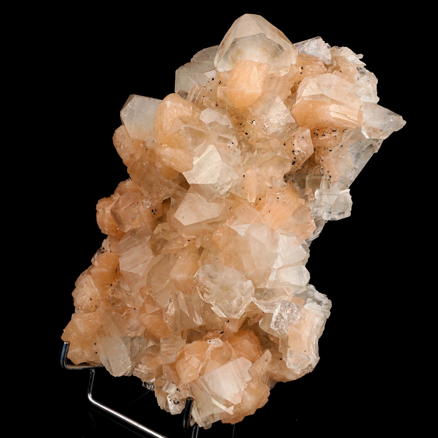 Apophyllite Cubes with Stilbite Natural Mineral Specimen # B 5514 Apophyllite Superb Minerals 