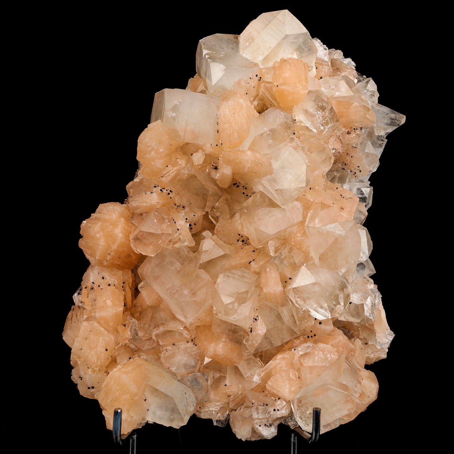 Apophyllite Cubes with Stilbite Natural Mineral Specimen # B 5514 Apophyllite Superb Minerals 