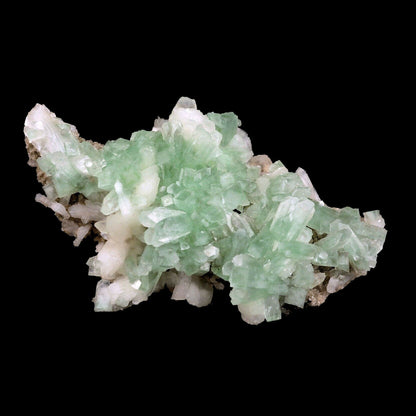 Apophyllite green crystal with Stilbite Natural Mineral Specimen # B 3…  https://www.superbminerals.us/products/apophyllite-green-crystal-with-stilbite-natural-mineral-specimen-b-3568  Features:A splendid green, light-green, radiant layer of Apophyllite precious stones with Stilbite on top of it which makes an ice impact . With a more intensive look, the precious stone development and shading contrast between the two ages of stilbite is insane. The mix, state of example and difference alongside