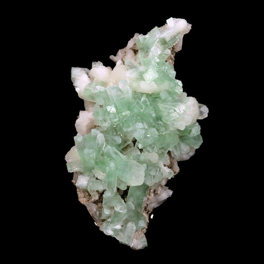 Apophyllite green crystal with Stilbite Natural Mineral Specimen # B 3…  https://www.superbminerals.us/products/apophyllite-green-crystal-with-stilbite-natural-mineral-specimen-b-3568  Features:A splendid green, light-green, radiant layer of Apophyllite precious stones with Stilbite on top of it which makes an ice impact . With a more intensive look, the precious stone development and shading contrast between the two ages of stilbite is insane. The mix, state of example and difference alongside