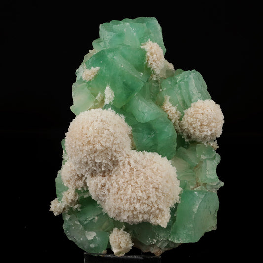 Apophyllite Green Cube with Mordenite Natural Mineral Specimen # B 5968 Apophyllite Superb Minerals 