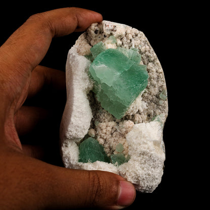Apophyllite Green Cube with Mordenite Natural Mineral Specimen # B 6140 Apophyllite Superb Minerals 