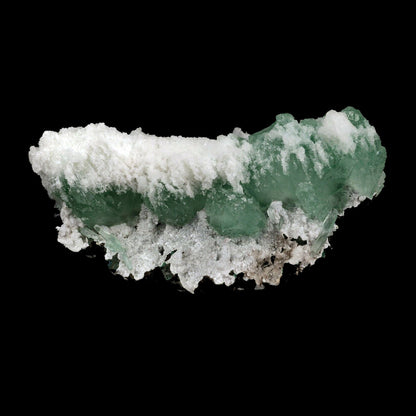 Apophyllite Green with Scolecite on Chalcedony Natural Mineral Specimen B3738 https://www.superbminerals.us/products/apophyllite-green-with-scolecite-on-chalcedony-natural-mineral-specimen-b-3738 This piece has various gemmy, radiant, straightforward groups of green Apophyllite precious crystals, profoundly pursued for their lucidity and rich green tone, on it various bunches of white, clear scolecite splashes, all on a grid of white, shimmering Chalcedony. An excellent and gaudy piece 