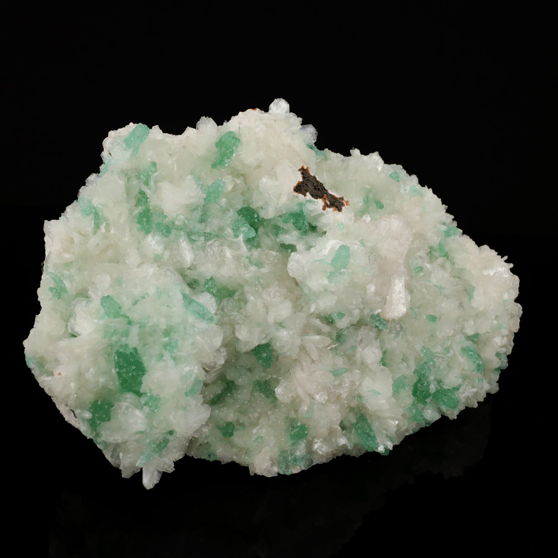 Apophyllite Green with Stilbite Natural Mineral Specimen # B 5642 Apophyllite Superb Minerals 
