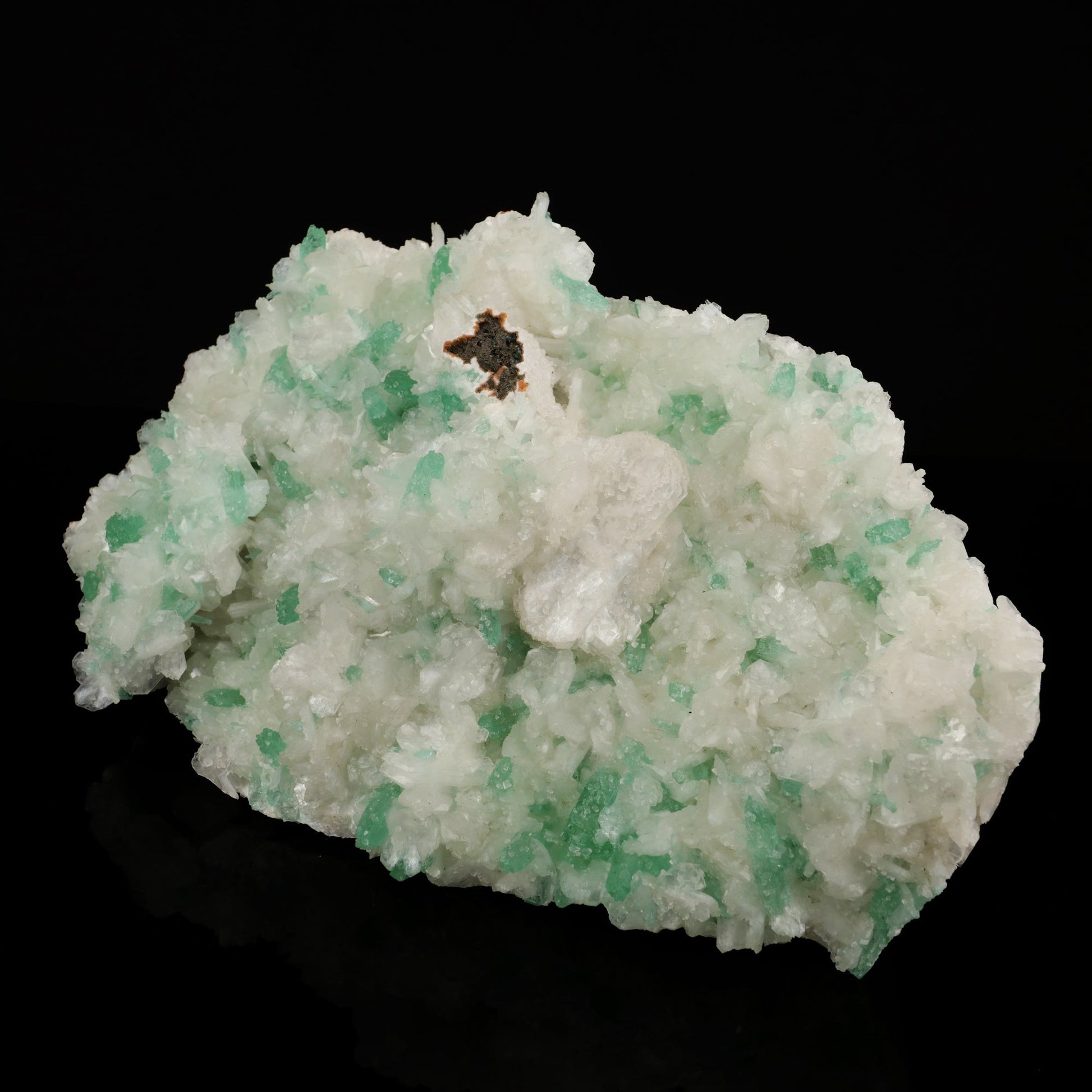 Apophyllite Green with Stilbite Natural Mineral Specimen # B 5642 Apophyllite Superb Minerals 