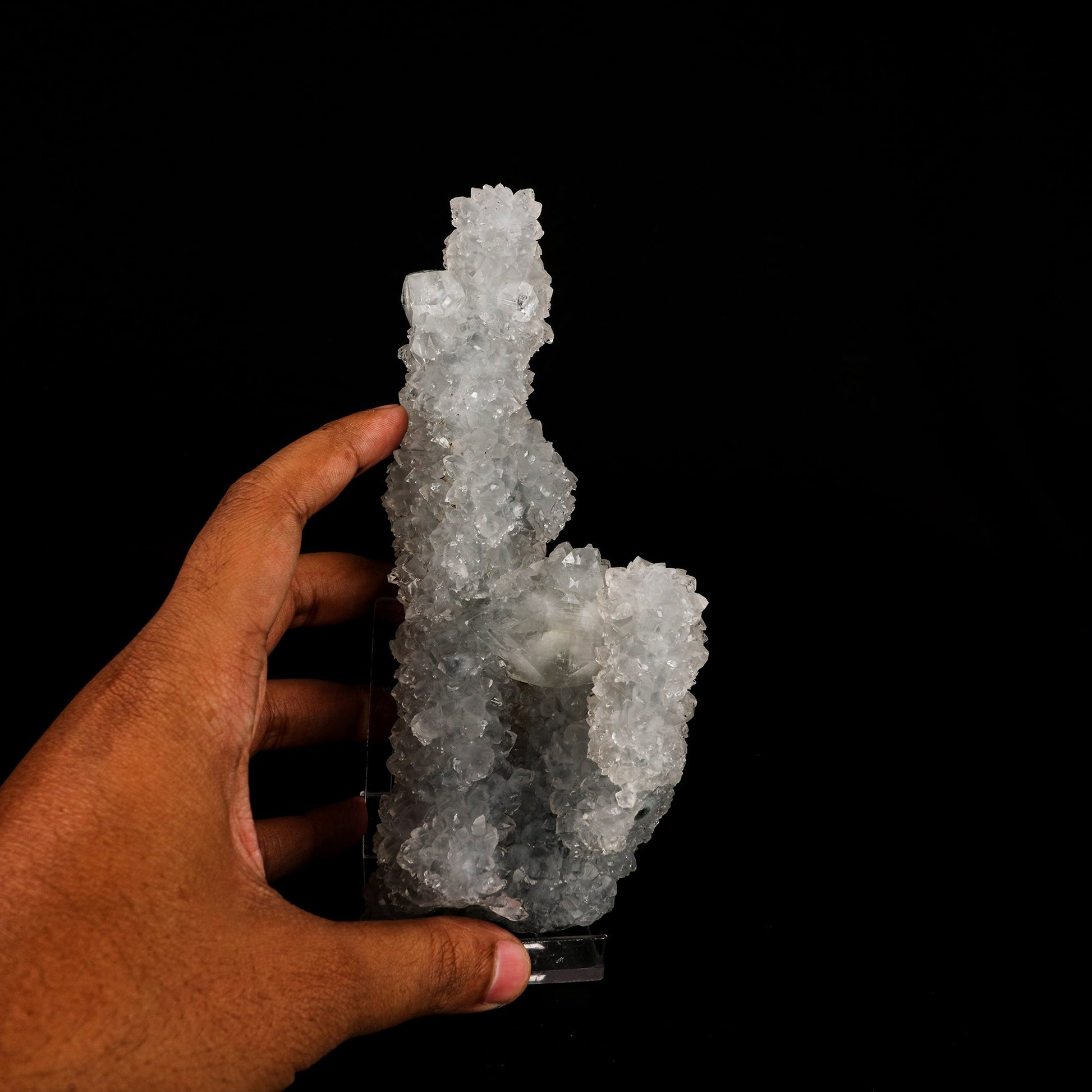 Apophyllite on MM Quartz Natural Mineral Specimen # B 6341 Apophyllite Superb Minerals 