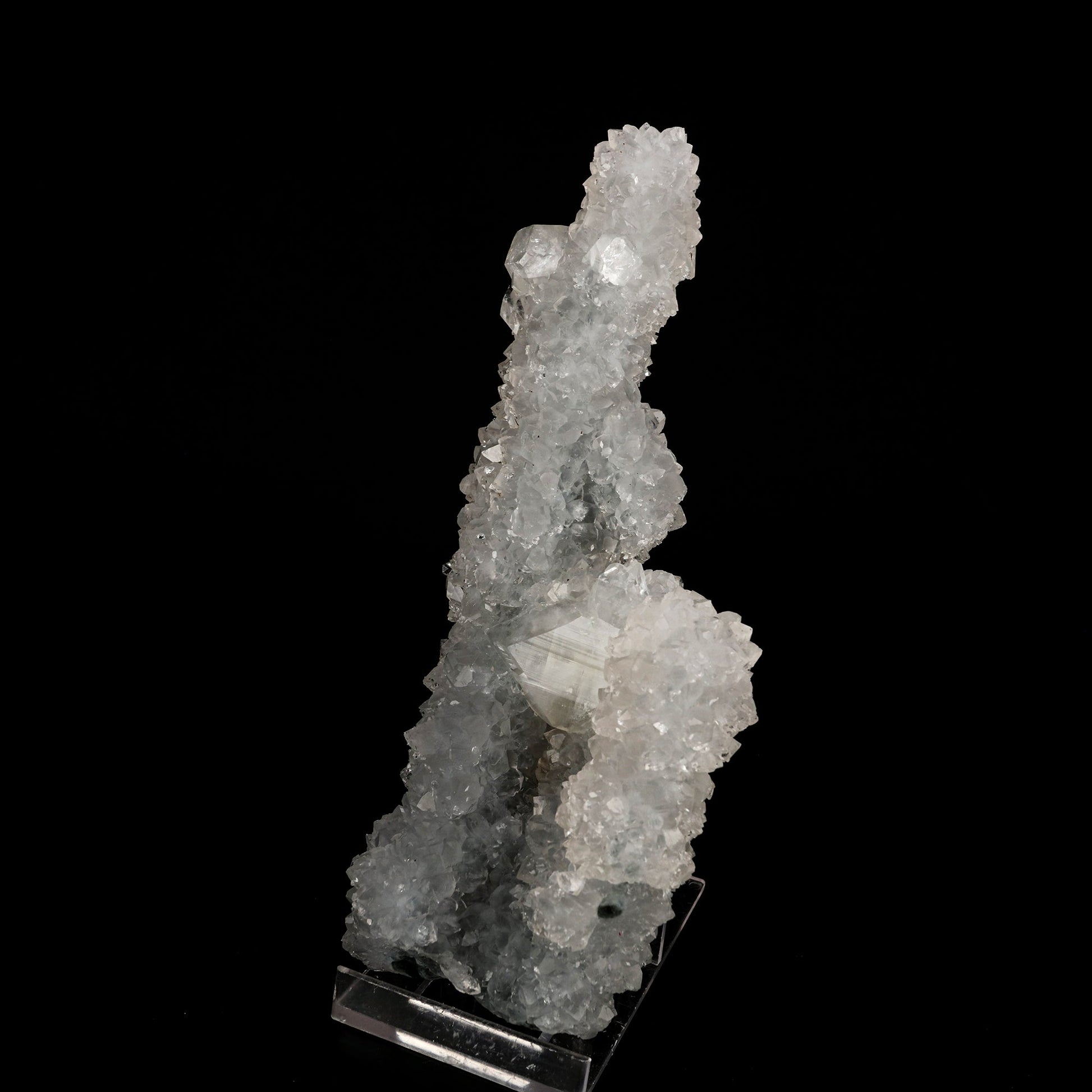 Apophyllite on MM Quartz Natural Mineral Specimen # B 6341 Apophyllite Superb Minerals 