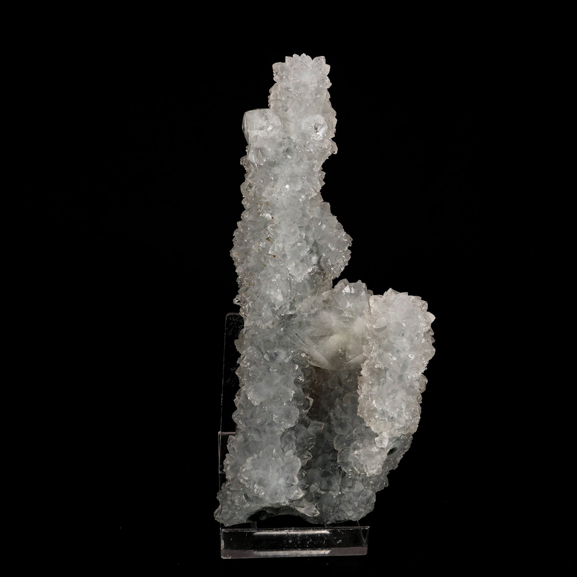Apophyllite on MM Quartz Natural Mineral Specimen # B 6341 Apophyllite Superb Minerals 