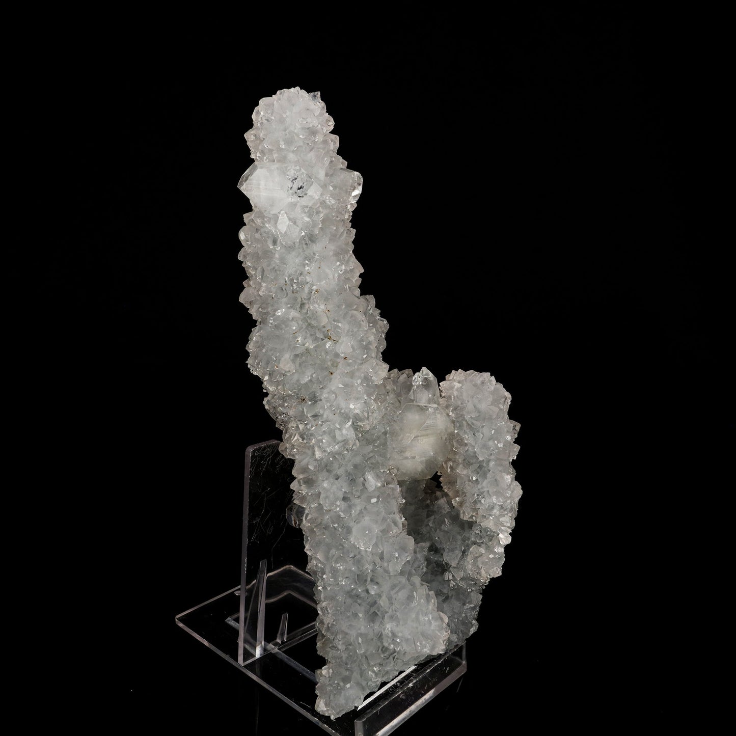 Apophyllite on MM Quartz Natural Mineral Specimen # B 6341 Apophyllite Superb Minerals 