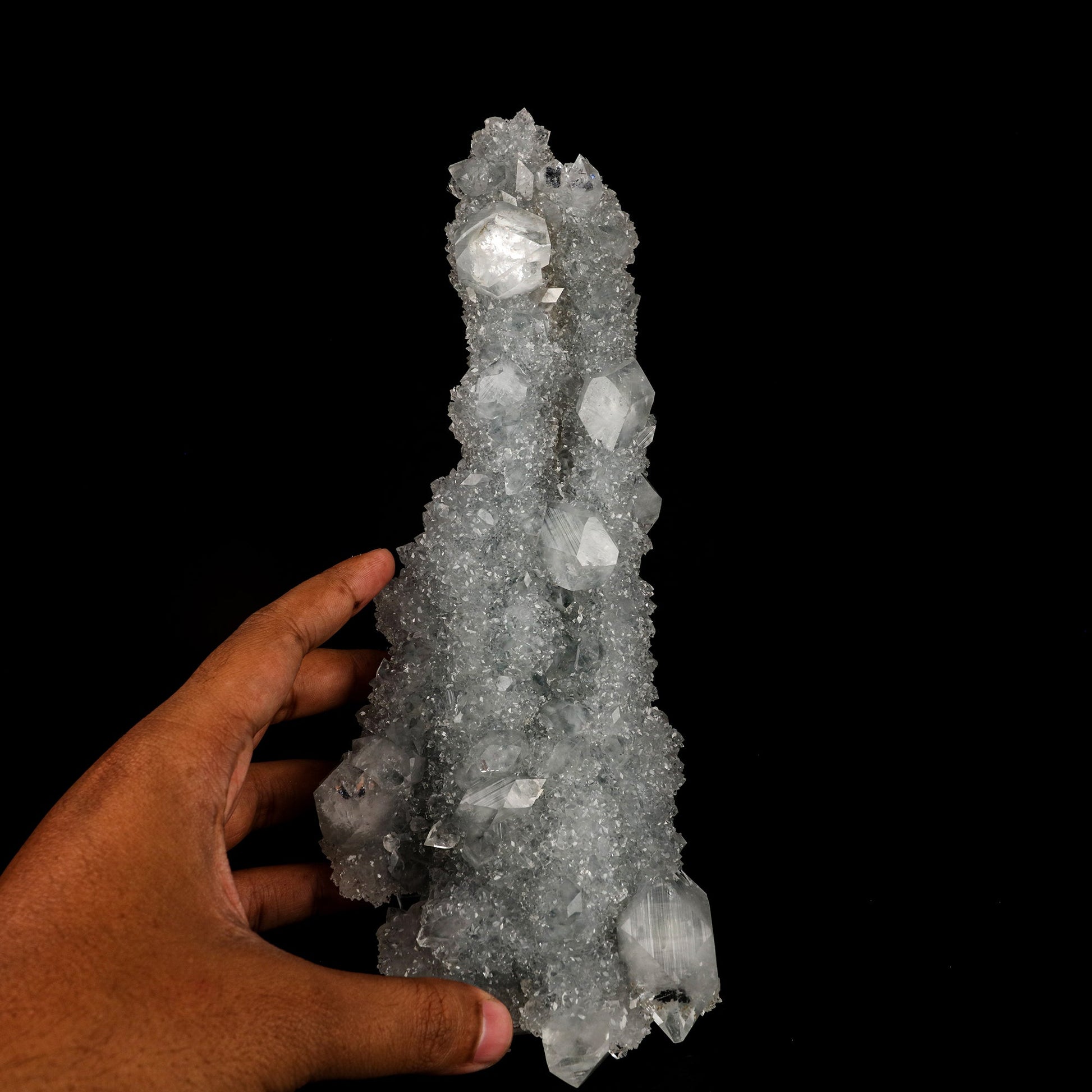 Apophyllite on MM Quartz Natural Mineral Specimen # B 6384 Apophyllite Superb Minerals 