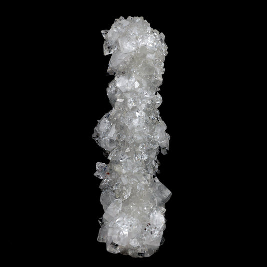 Apophyllite Sparkling Crystal Stalactite Natural Mineral Specimen # B …  https://www.superbminerals.us/products/apophyllite-sparkling-crystal-stalactite-natural-mineral-specimen-b-3913  FeaturesA splendid white, microcrystalline Apophyllite underground rock formation mostly covered with a glistening layer of Apophyllite crystals. The mix and differentiation alongside the radiance, shading and crystal development is remarkable. A striking and tasteful piece in superb condition.