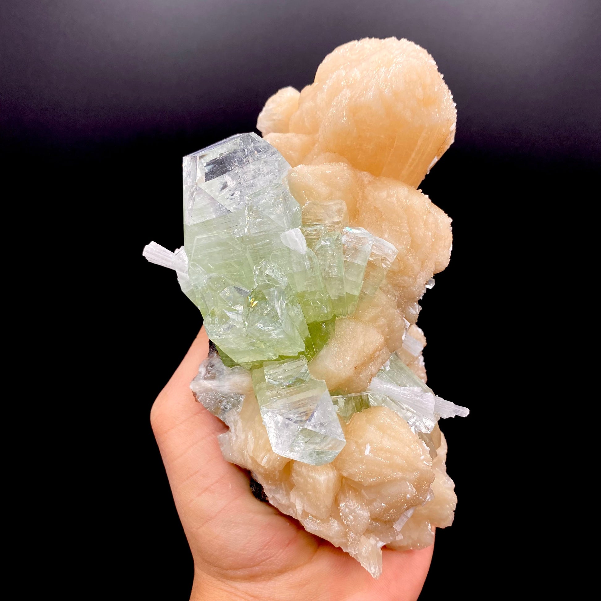 Apophyllite & Stilbite DK100 Superb Minerals 