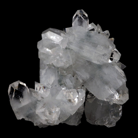 Apophyllite Terminated Sparkling Crystal Natural Mineral Specimen # B …  https://www.superbminerals.us/products/apophyllite-terminated-sparkling-crystal-natural-mineral-specimen-b-3928  FeaturesThis is a beautifully balanced and aesthetic specimen of water clear, transparent Apophyllite. Positioned perfectly in the center of a mass of lustrous Apophyllite crystals, is a large, perfect pyramidal Apophyllite crystal. This piece really stands out, is a great show piece, and has no damage