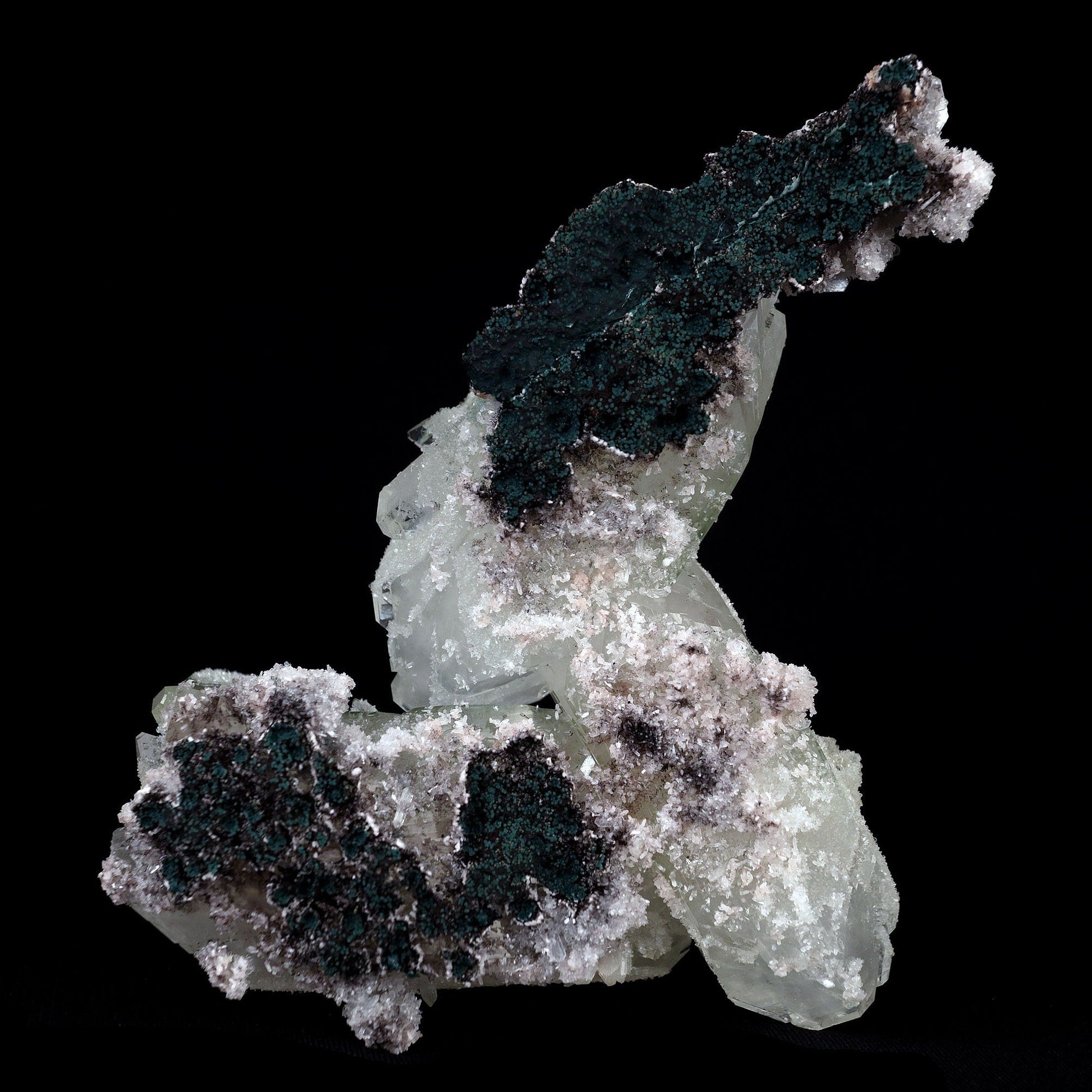 Apophyllite Terminated Trio Crystals Natural Mineral Specimen # B 4159  https://www.superbminerals.us/products/apophyllite-terminated-trio-crystals-natural-mineral-specimen-b-4159  Features:This unusually large and heavy colorless Apophyllite displays amazing luster and nice twinned crystals. The piece exhibits glassy faces with good clarity and is complete all the way around. This amazing piece displays gorgeous adamantine luster, which is uncommon among most minerals