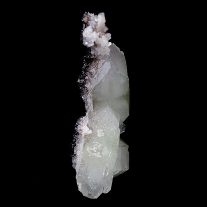 Apophyllite Terminated Trio Crystals Natural Mineral Specimen # B 4159  https://www.superbminerals.us/products/apophyllite-terminated-trio-crystals-natural-mineral-specimen-b-4159  Features:This unusually large and heavy colorless Apophyllite displays amazing luster and nice twinned crystals. The piece exhibits glassy faces with good clarity and is complete all the way around. This amazing piece displays gorgeous adamantine luster, which is uncommon among most minerals