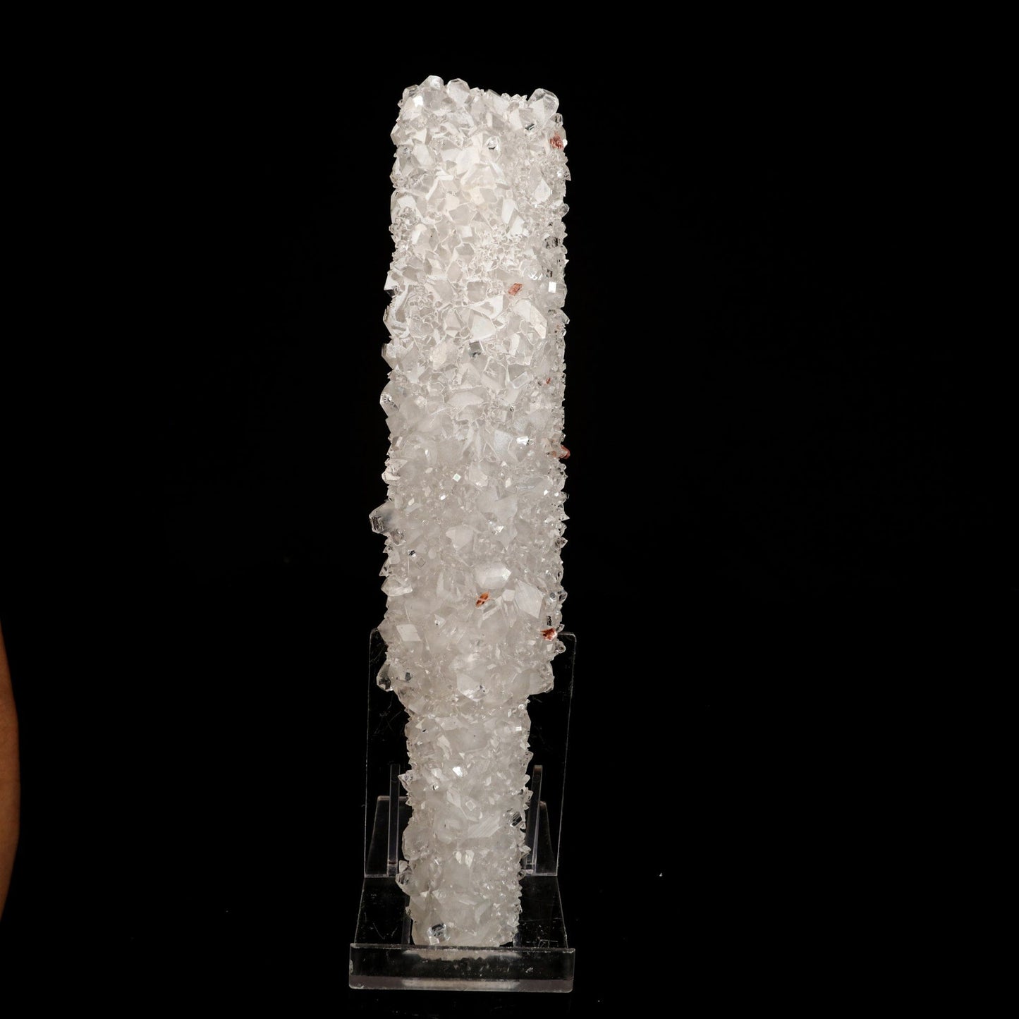 Apophyllite with Coated Calcite (Bat Shape) Natural Mineral Specimen # B 6476 Apophyllite Superb Minerals 