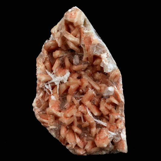 Apophyllite with Red Stilbite, Scolecite Natural Mineral Specimen # B…  https://www.superbminerals.us/products/apophyllite-with-red-stilbite-scolecite-natural-mineral-specimen-b-4577  Features:Green Apophyllite tabular crystals with pink stilbite mixed small scolecite sprays triangular in shape specimen.Primary Mineral(s): ApophylliteSecondary Mineral(s): Stilbite, Scolecite