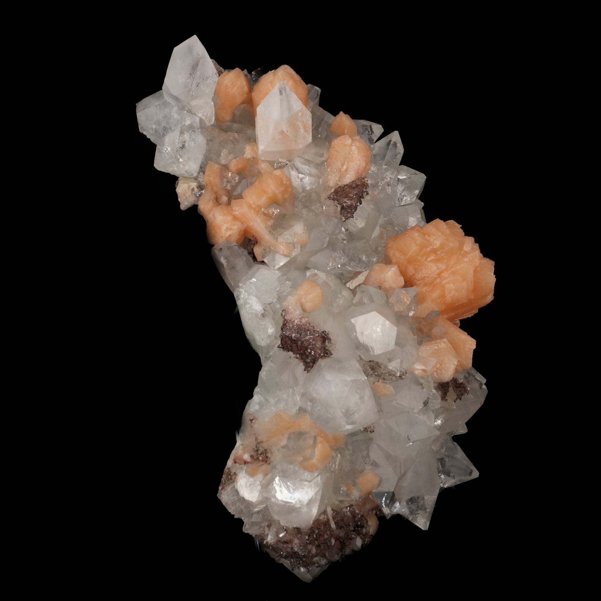 Apophyllite with Stilbite and Heulandite Natural Mineral Specimen # B 5800 Apophyllite & Stilbite Superb Minerals 
