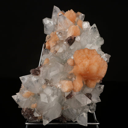 Apophyllite with Stilbite and Heulandite Natural Mineral Specimen # B 5800 Apophyllite & Stilbite Superb Minerals 