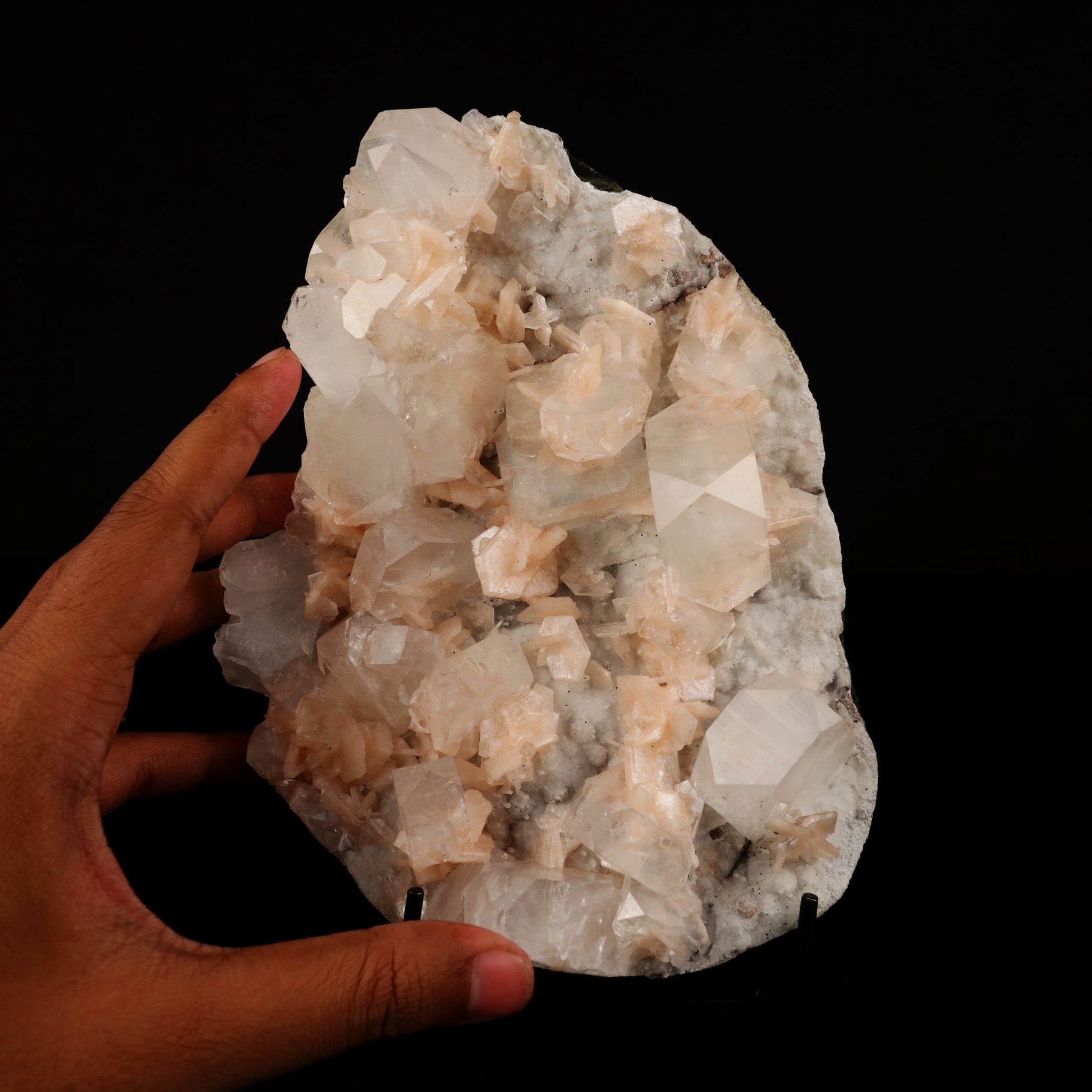 Apophyllite with Stilbite Natural Mineral Specimen # B 5581 Apophyllite Superb Minerals 