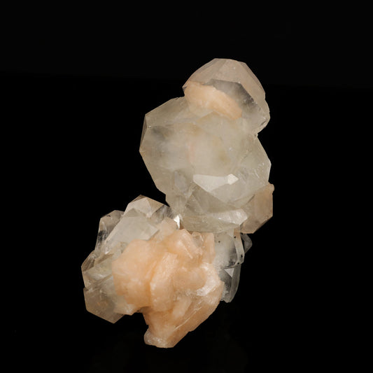 Apophyllite with Stilbite Natural Mineral Specimen # B 5605 Apophyllite Superb Minerals 