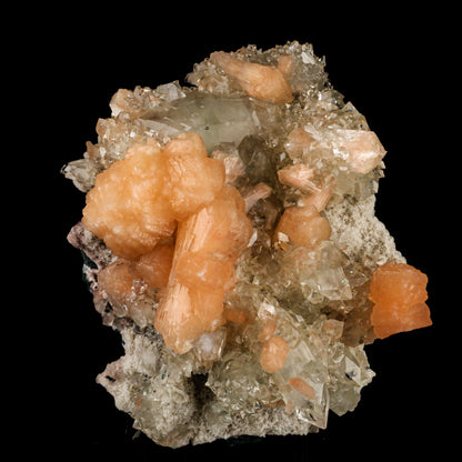 Apophyllite with Stilbite Natural Mineral Specimen # B 6465 Apophyllite Superb Minerals 