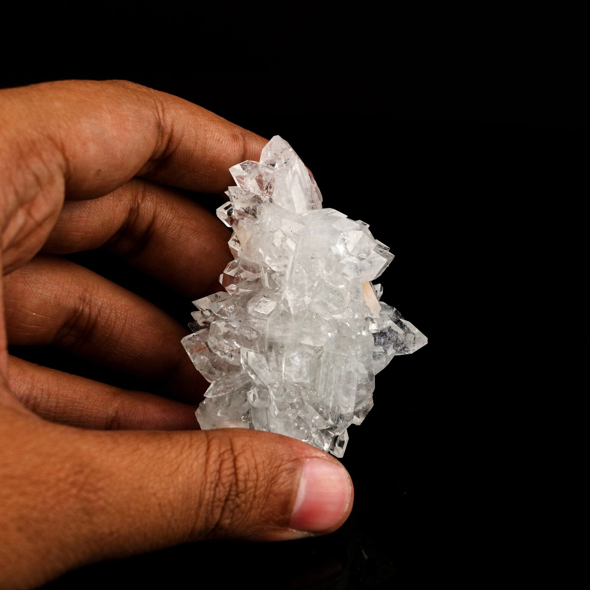 Apophyllite with Stilbite Natural Mineral Specimen # B 6534 Apophyllite Superb Minerals 